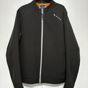 Oros Men’s Outlier Black Jacket Full Zip Rubber Lined SOLARCORE Size XL